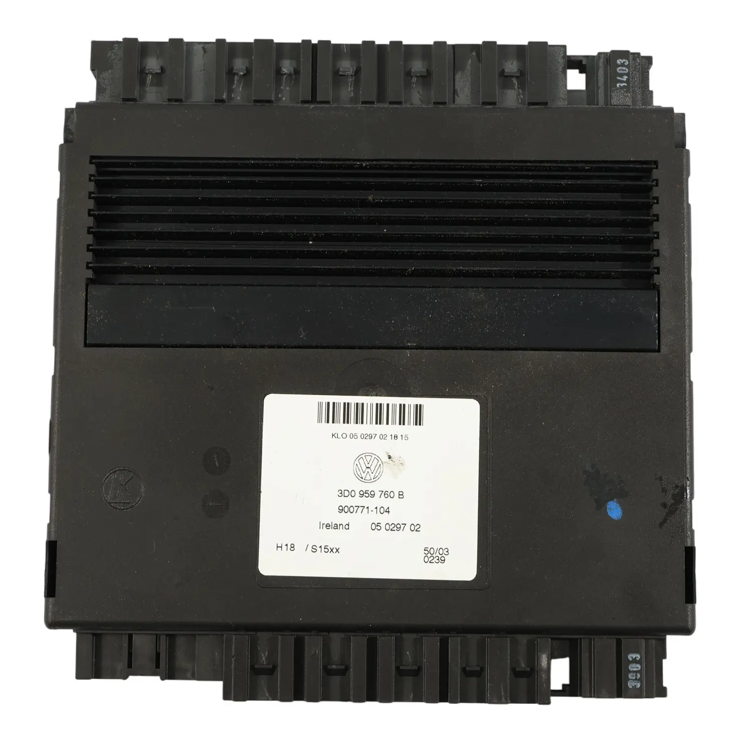 VW Volkswagen Phaeton 3D Seat Control Unit ECU Front Driver's Side 3D0959760B