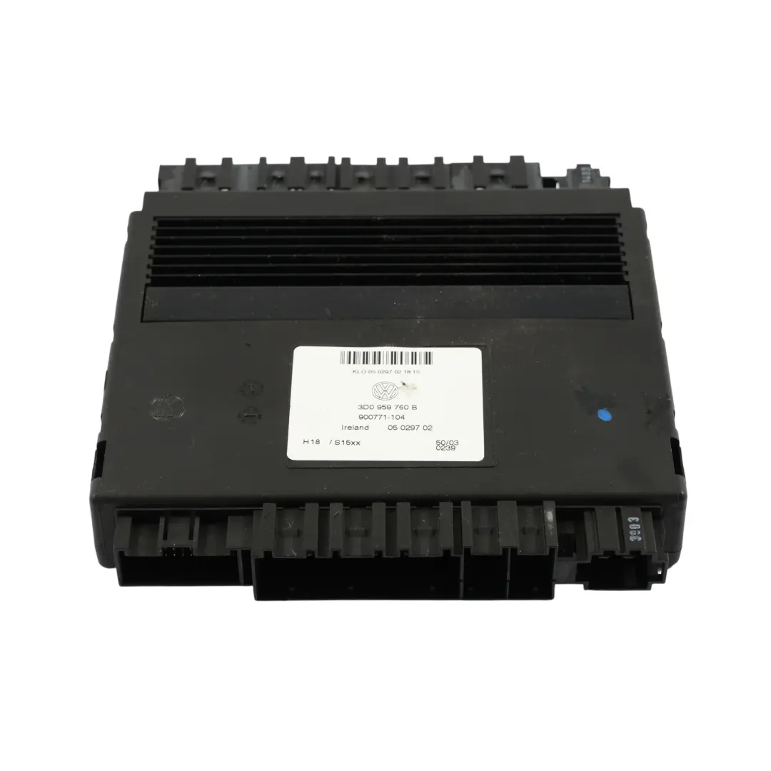 Control Unit ECU Front Driver's Side to VW Volkswagen Phaeton 3D Seat with Part number 3D0959760B VW Volkswagen Phaeton 3D Seat Control Unit ECU Front Driver's Side - SKU RHD-3D0959760B - Part number 3D0959760B