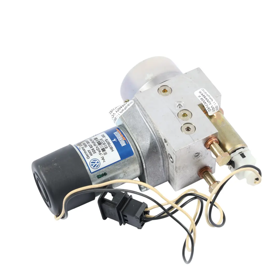 Boot Lid Hydraulic Pump Unit to VW Volkswagen Phaeton 3D Rear Tailgate with Part number 3D5827383A VW Volkswagen Phaeton 3D Rear Tailgate Boot Lid Hydraulic Pump Unit - SKU 3D5827383A - Part number 3D5827383A