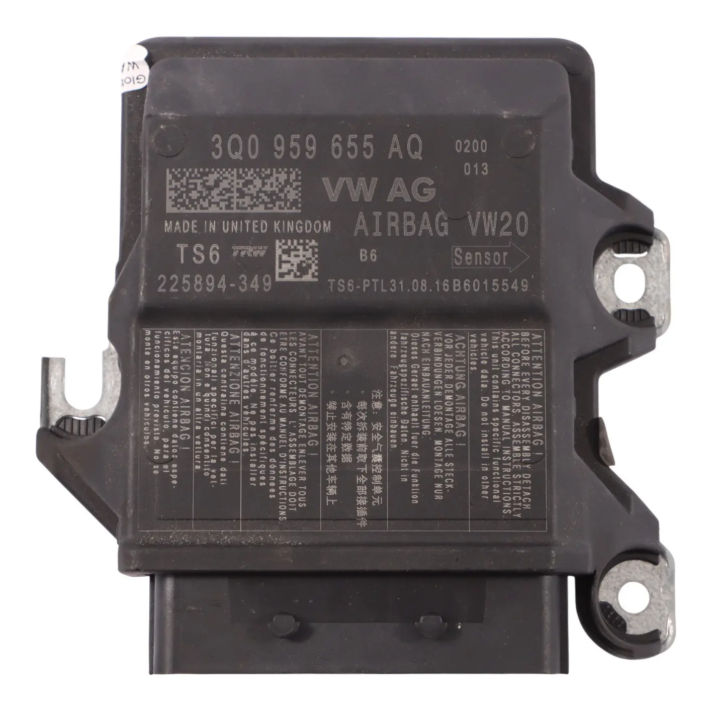 Skoda Octavia 5E Air Module Control Unit ECU Module Sensor 3Q0959655AQ