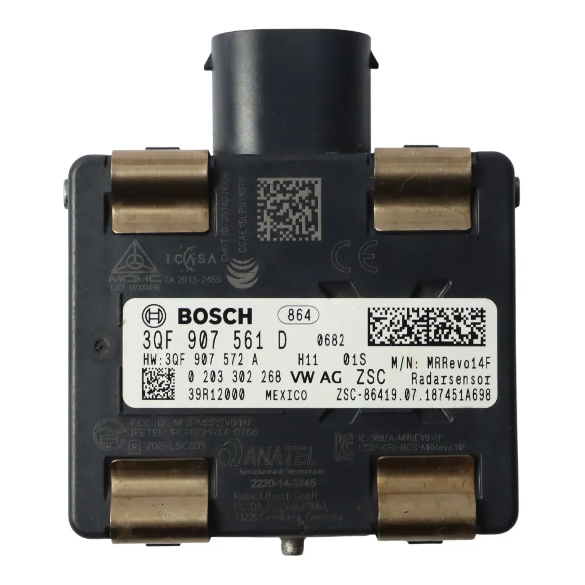 Volkswagen VW Golf 7 Moduł Radar Sensor Odległości Distronic 3QF907561D