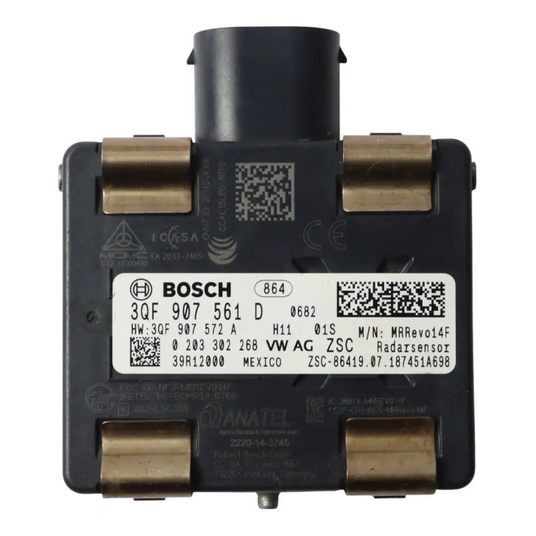 Volkswagen VW Golf 7 Module De Contrôle De Distance Radar Avant - SKU 3QF907561D - Numéro de pièce 3QF907561D
