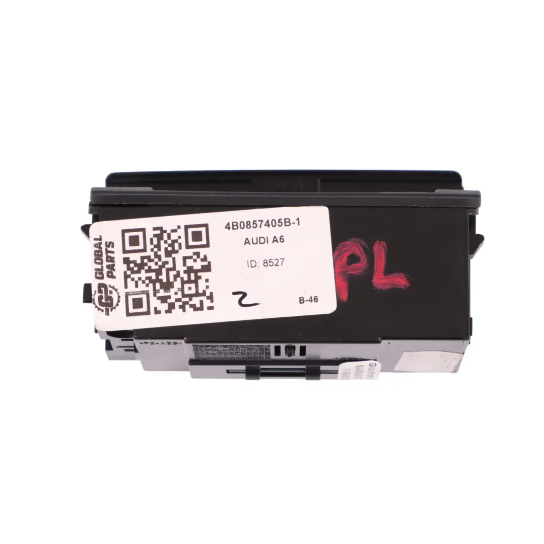 Audi A6 C6 Portacenere Portaoggetti Nero Posteriore Sinistro - SKU 4B0857405B-1 - Numero di parte 4B0857405B