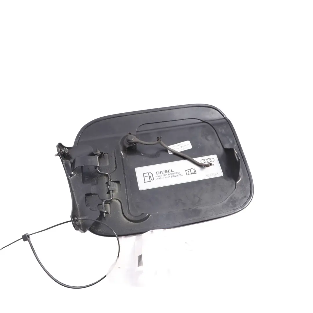 Audi A4 B7 TDI Fuel Tank Door Flap Lid Phantom Black - Z9Y - SKU 4E0010376R-PHB - Part number 4E0010376R