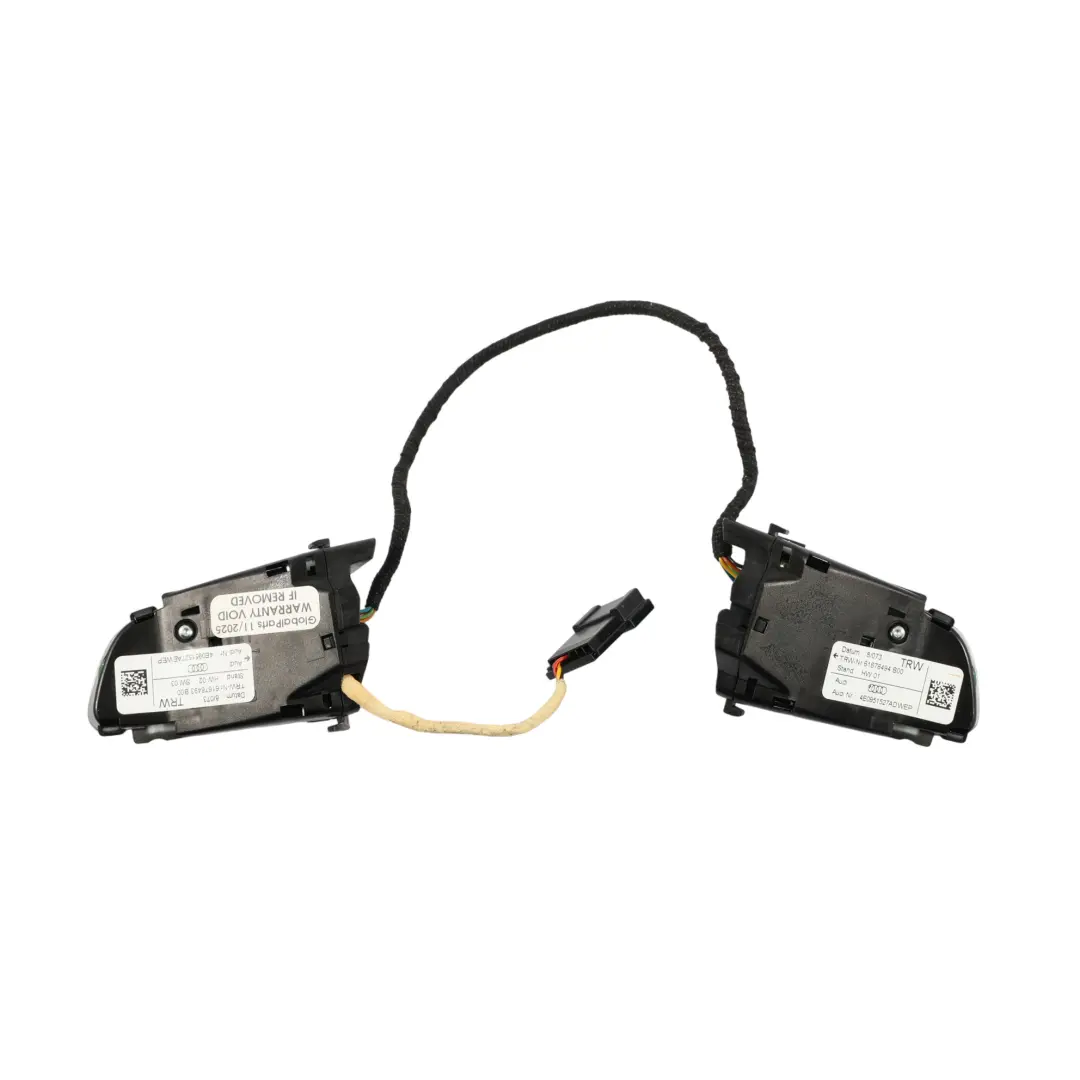 Lenkrad Multifunktions Schalter Tasten Satz für Audi A4 B8 mit Teilenummer 4E0951527AD Audi A4 B8 Lenkrad Multifunktions Schalter Tasten Satz - SKU 4E0951527AD-1 - Teilenummer 4E0951527AD