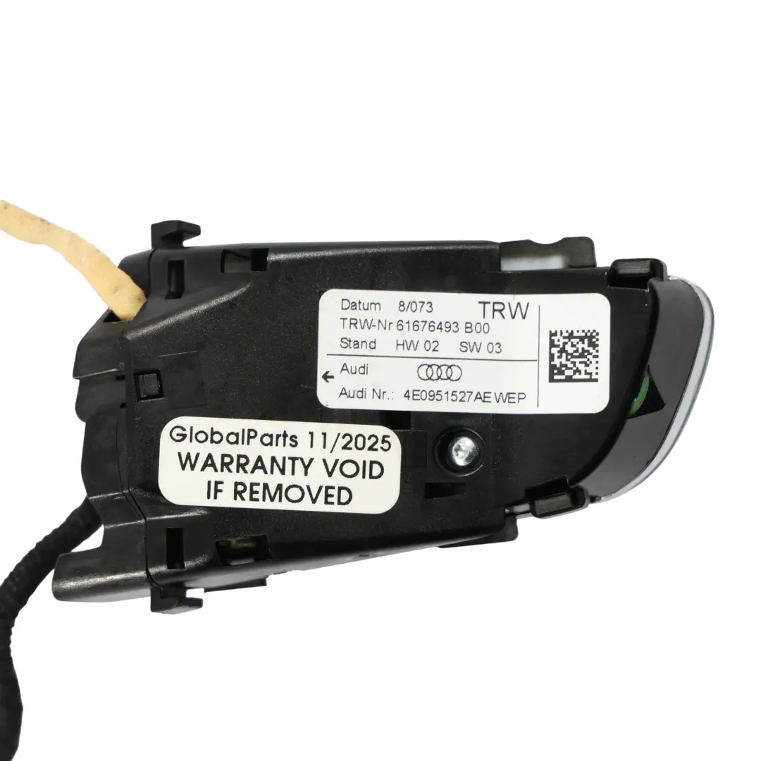 Audi A4 B8 Volant Multifonction Boutons De Commande - SKU 4E0951527AD-1 - Numéro de pièce 4E0951527AD