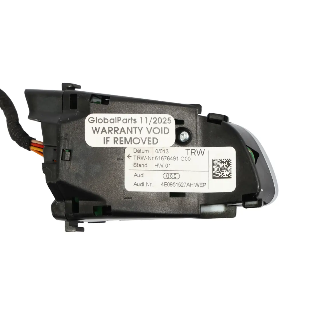 Steering Wheel Button Audi A3 A4 A5 A6 Q7 RS5 Control Switches to with Part number 4E0951527AH Steering Wheel Button Audi A3 A4 A5 A6 Q7 RS5 Control Switches - SKU 4E0951527AH - Part number 4E0951527AH
