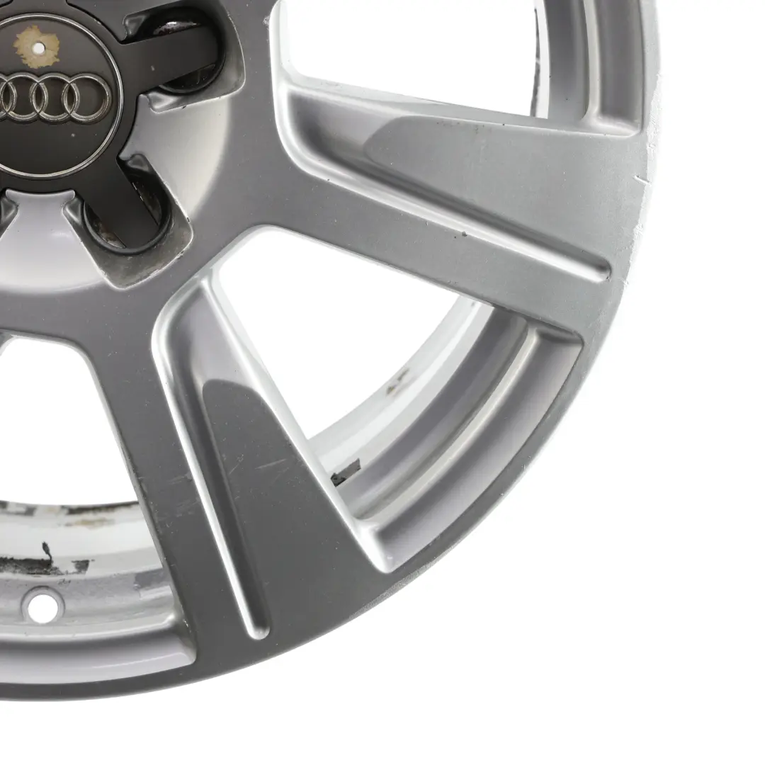 Audi A6 C6 Leicht Metall Felge Silber 17" 7,5J ET:45 - SKU 4F0601025CB-2 - Teilenummer 4F0601025CB