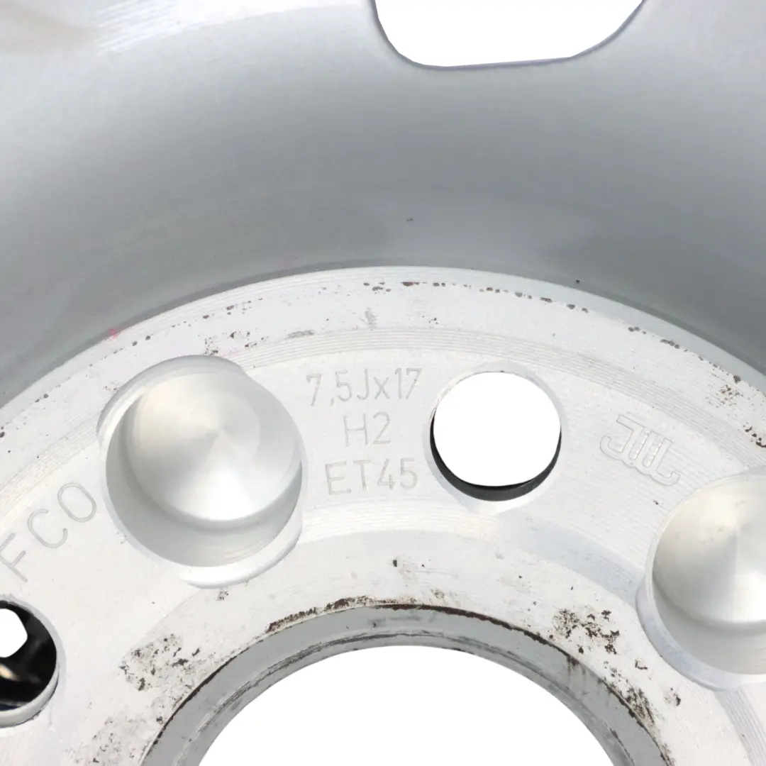 Rim Alloy Silver 17" 7,5J ET:45 to Audi A6 C6 Wheel with Part number 4F0601025CB Audi A6 C6 Wheel Rim Alloy Silver 17" 7,5J ET:45 - SKU 4F0601025CB-3 - Part number 4F0601025CB