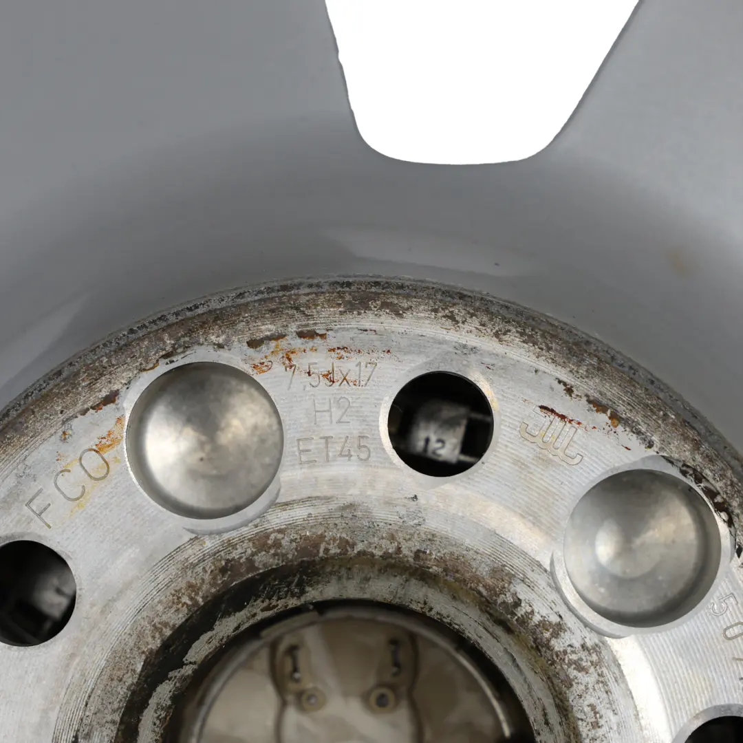 Audi A6 C6 Wheel Rim Alloy Silver 17" 7,5J ET:45 - SKU 4F0601025CB-3 - Part number 4F0601025CB