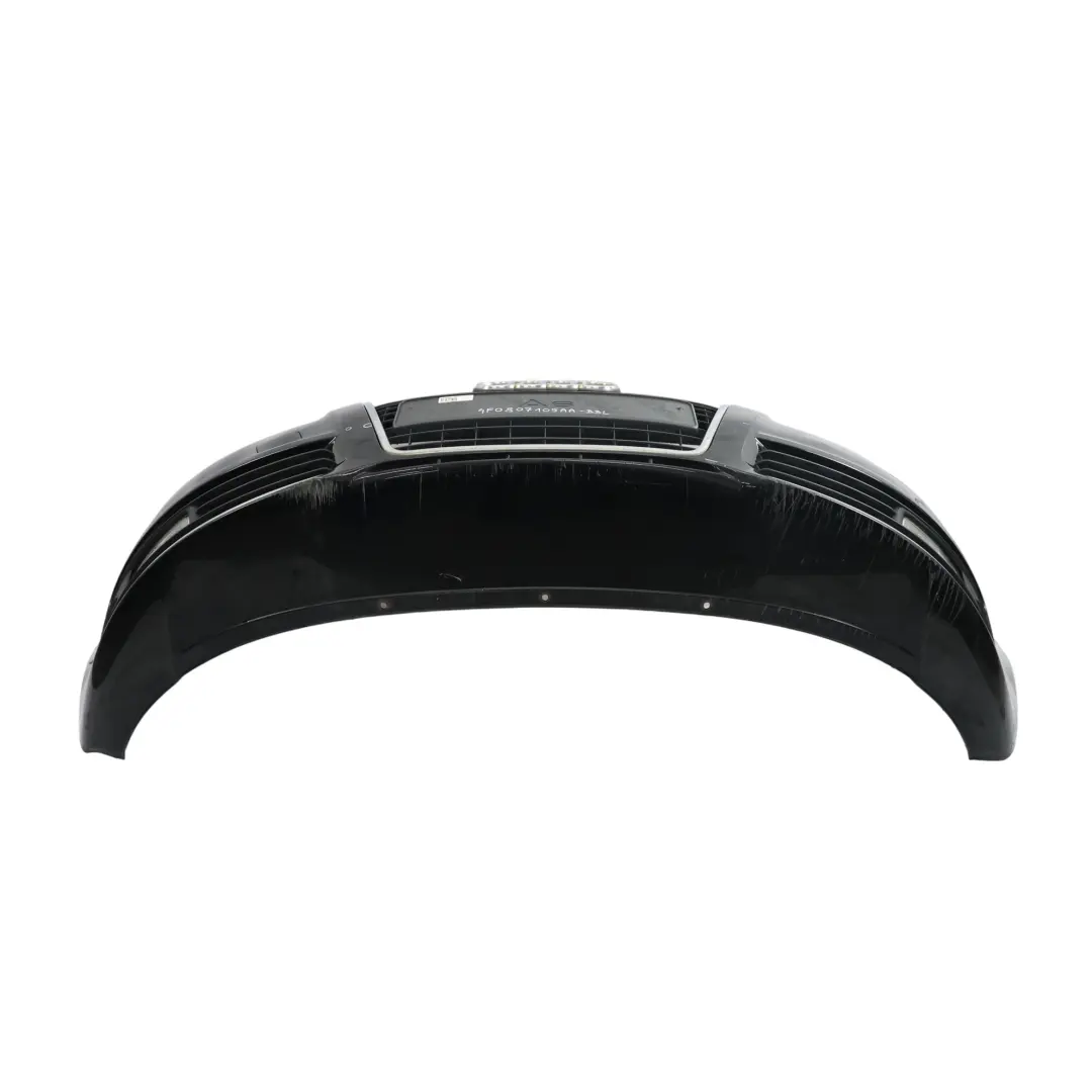 Front Bumper Trim Panel Cover Brilliant Black Metallic - Y9B to Audi A6 C6 with Part number 4F0807105AA Audi A6 C6 Front Bumper Trim Panel Cover Brilliant Black Metallic - Y9B - SKU 4F0807105AA-BBL - Part number 4F0807105AA