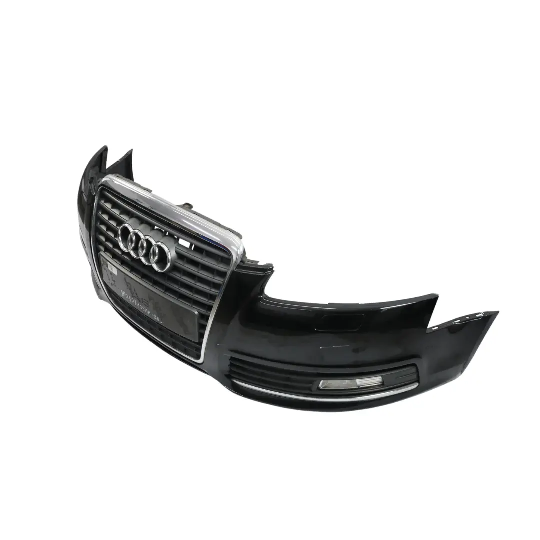 Audi A6 C6 Zderzak Przedni Brilliant Black Czarny Metalik - Y9B - SKU 4F0807105AA-BBL - Numer Części 4F0807105AA