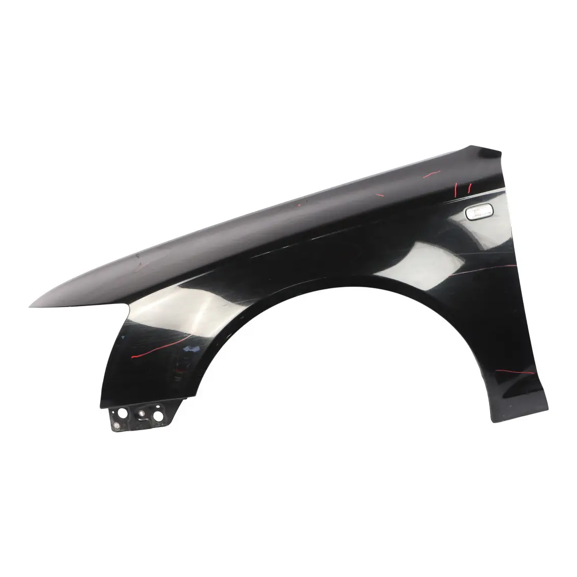 Audi A6 C6 Side Panel Front Left N/S Wing Fender Brilliant Black Metallic - Y9B