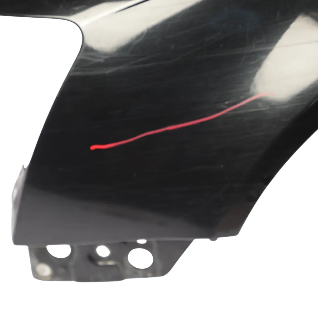 Side Panel Front Left N/S Wing Fender Brilliant Black Metallic - Y9B to Audi A6 C6 with Part number 4F0821103A Audi A6 C6 Side Panel Front Left N/S Wing Fender Brilliant Black Metallic - Y9B - SKU 4F0821103A-BBL2 - Part number 4F0821103A