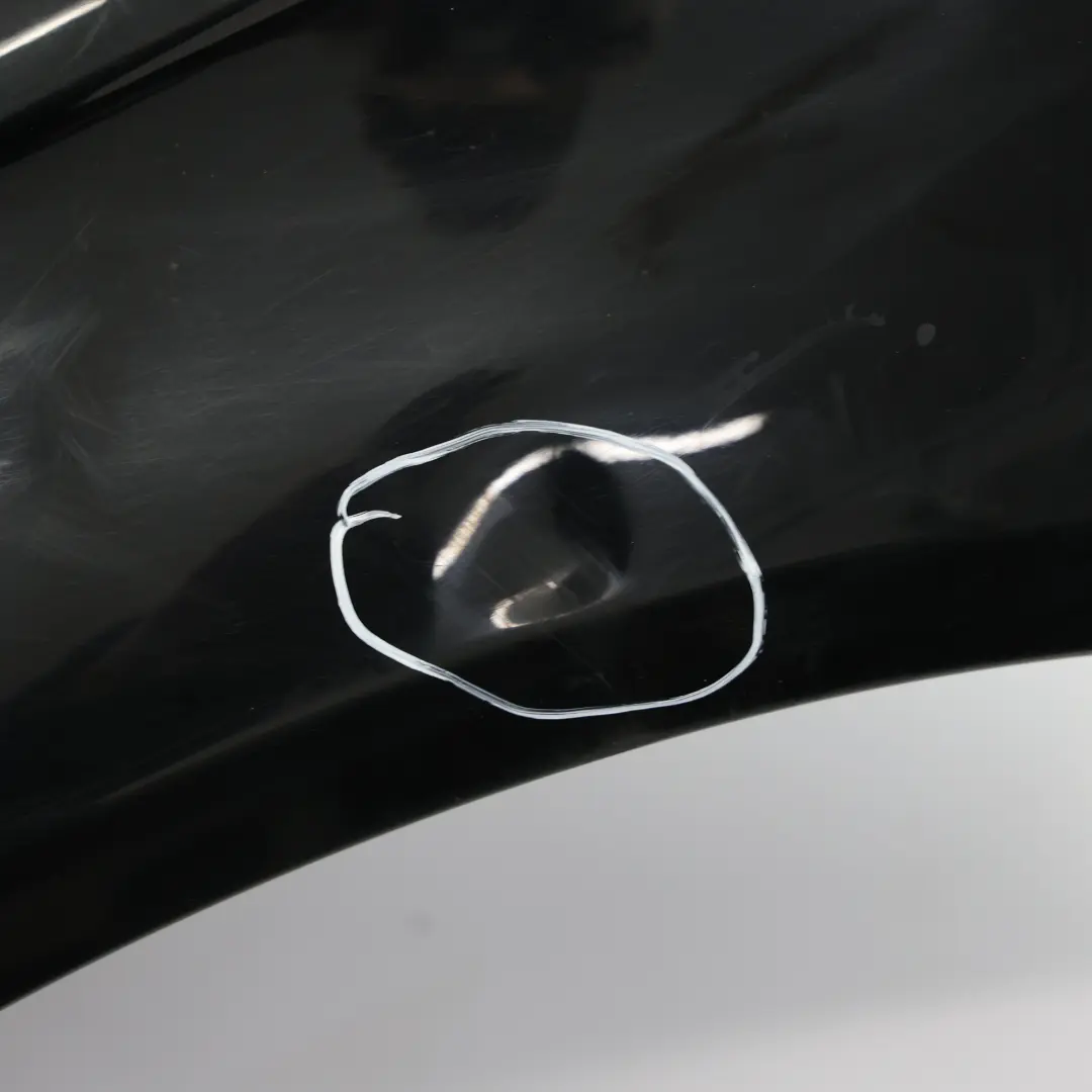 Side Panel Front Left N/S Wing Fender Brilliant Black Metallic - Y9B to Audi A6 C6 with Part number 4F0821103F Audi A6 C6 Side Panel Front Left N/S Wing Fender Brilliant Black Metallic - Y9B - SKU 4F0821103F-BBL - Part number 4F0821103F