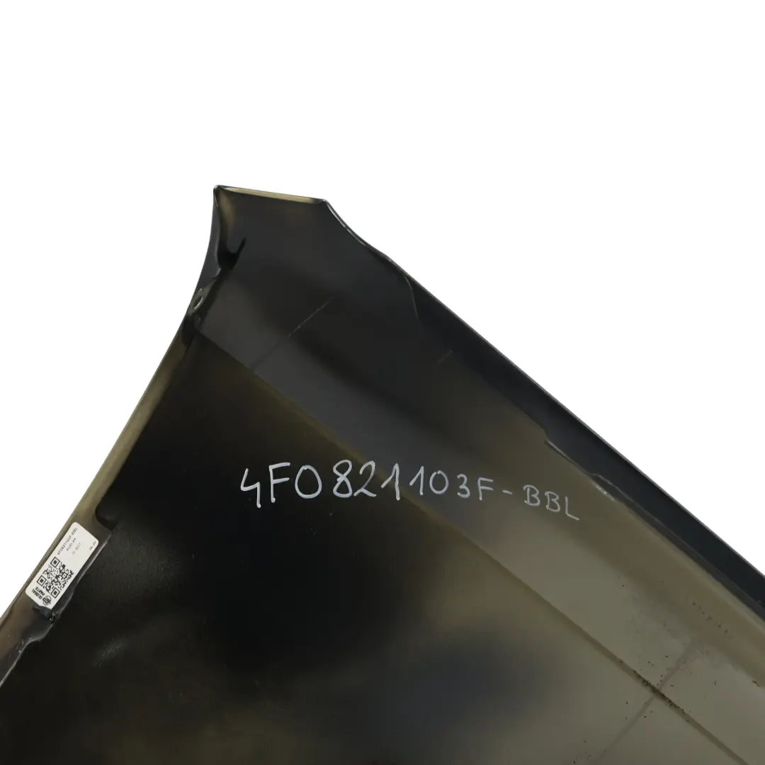 Pannello Laterale Sinistro Parafango Ala Brilliant Black Nero - Y9B per Audi A6 C6 con numero di parte 4F0821103F Audi A6 C6 Pannello Laterale Sinistro Parafango Ala Brilliant Black Nero - Y9B - SKU 4F0821103F-BBL - Numero di parte 4F0821103F