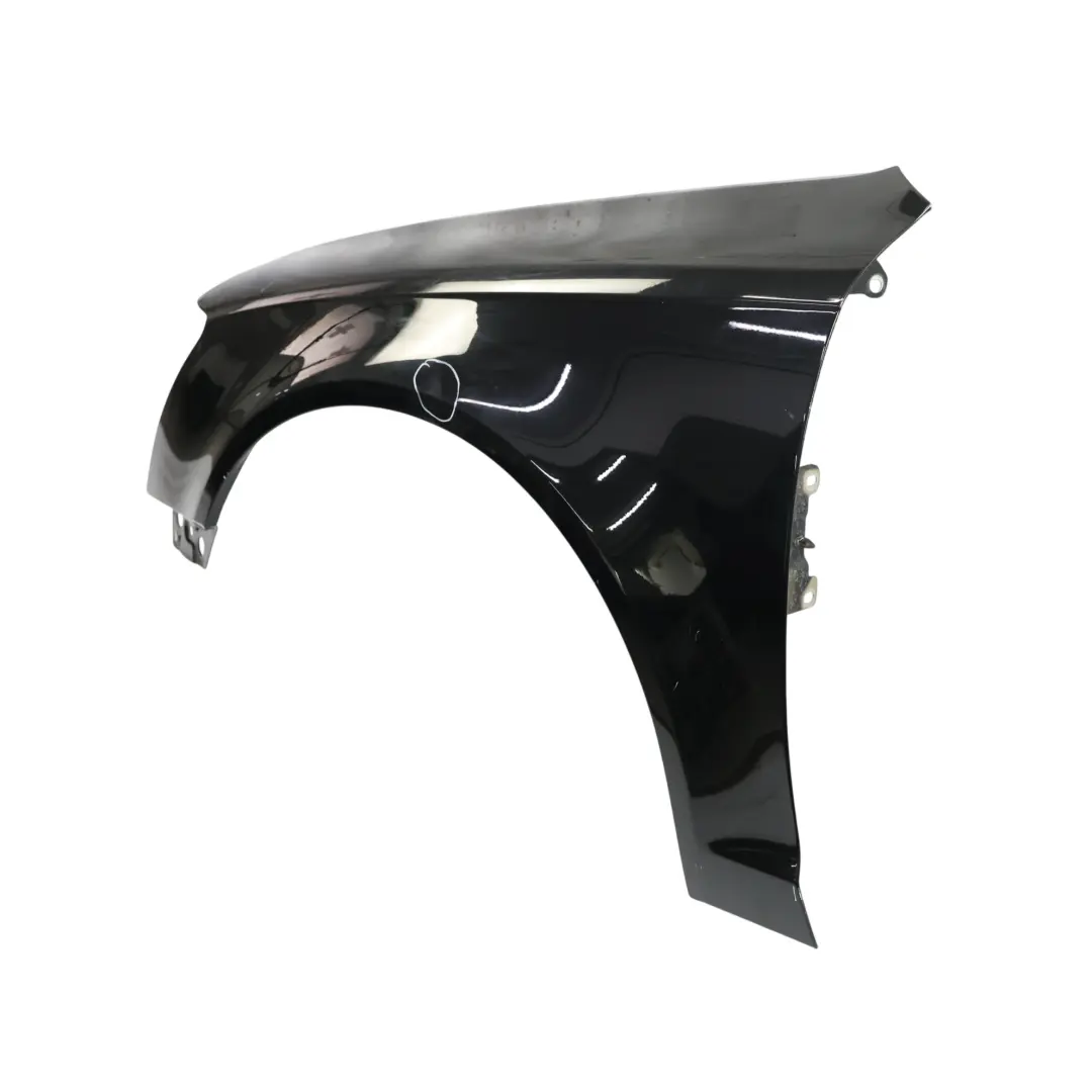 Audi A6 C6 Seitenverkleidung Vorne Links Brillantschwarz Metallic - Y9B - SKU 4F0821103F-BBL - Teilenummer 4F0821103F