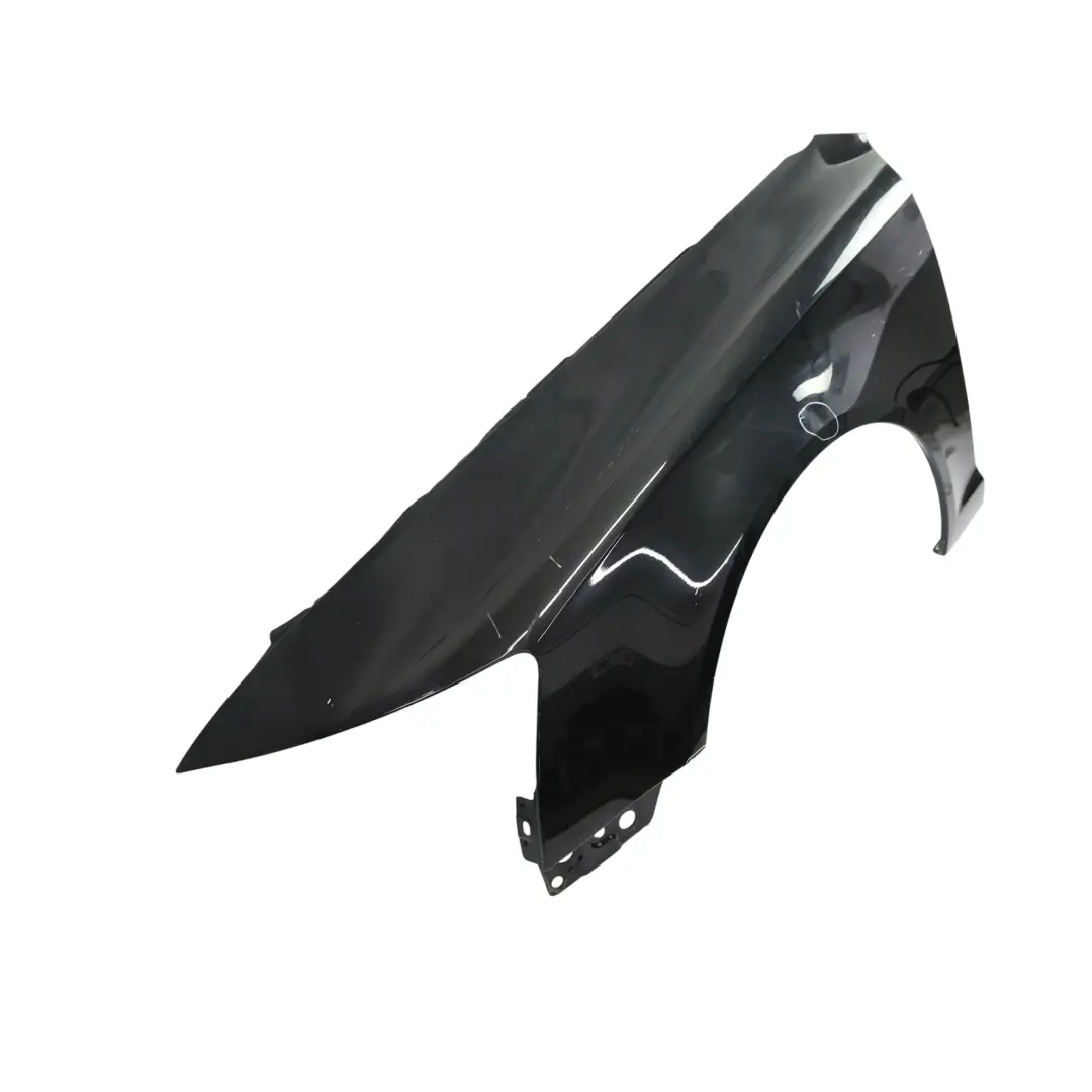 Side Panel Front Left N/S Wing Fender Brilliant Black Metallic - Y9B to Audi A6 C6 with Part number 4F0821103F Audi A6 C6 Side Panel Front Left N/S Wing Fender Brilliant Black Metallic - Y9B - SKU 4F0821103F-BBL - Part number 4F0821103F