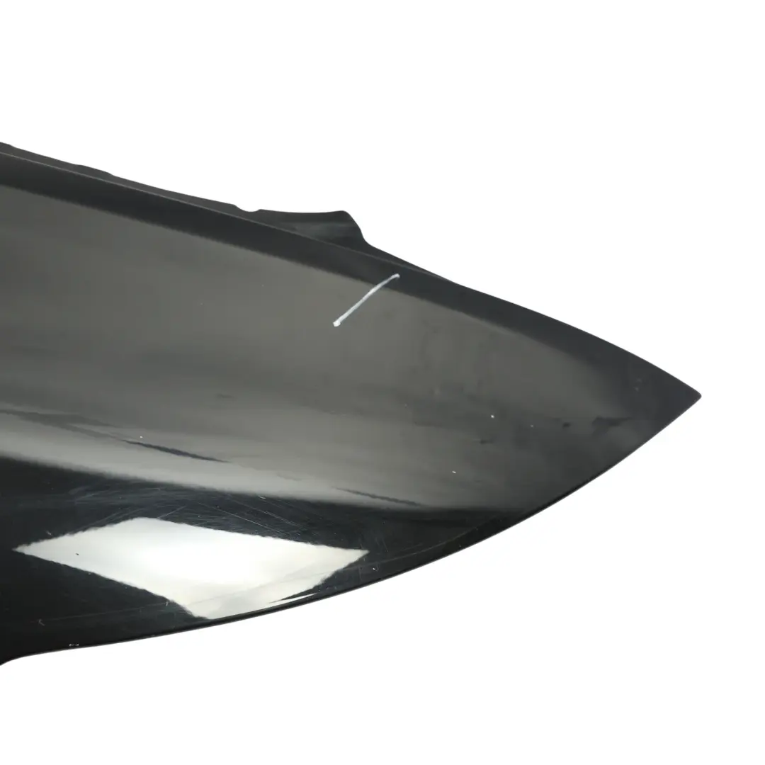 Side Panel Front Right O/S Wing Fender Brilliant Black Metallic - Y9B to Audi A6 C6 with Part number 4F0821104F Audi A6 C6 Side Panel Front Right O/S Wing Fender Brilliant Black Metallic - Y9B - SKU 4F0821104F-BBL - Part number 4F0821104F