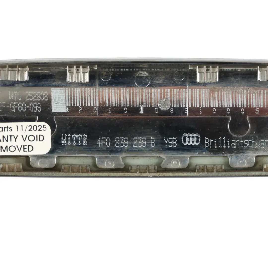 Vorder Tür Griff Beifahrer Seite Glänzend Schwarz - Y9B für Audi A6 C6 mit Teilenummer 4F0839239B Audi A6 C6 Vorder Tür Griff Beifahrer Seite Glänzend Schwarz - Y9B - SKU 4F0839239B-BBL - Teilenummer 4F0839239B