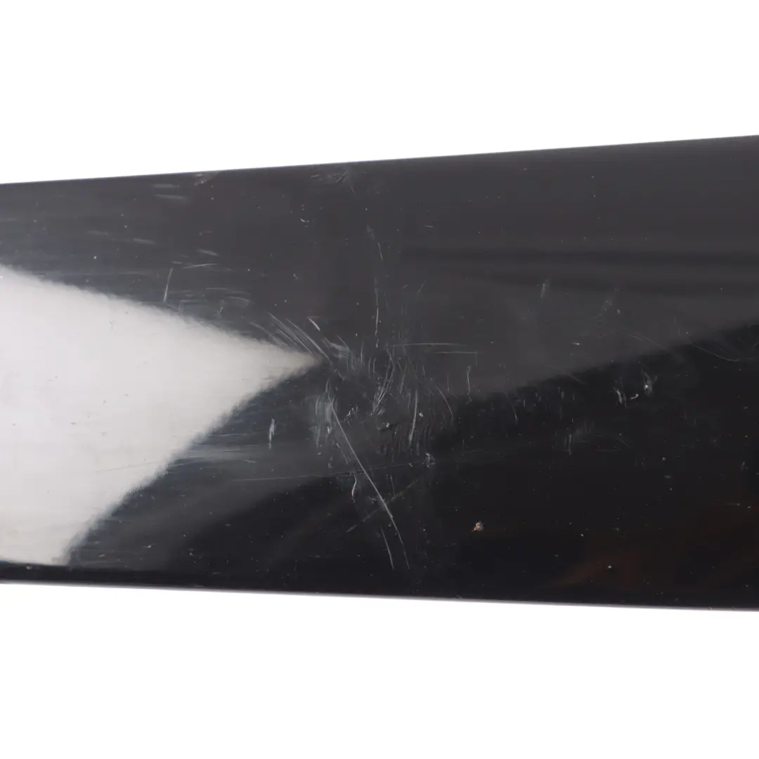 Audi A6 C6 Rear Door Strip Moulding Left N/S Brilliant Black - Y9B - SKU 4F0853969L-BBL - Part number 4F0853969L