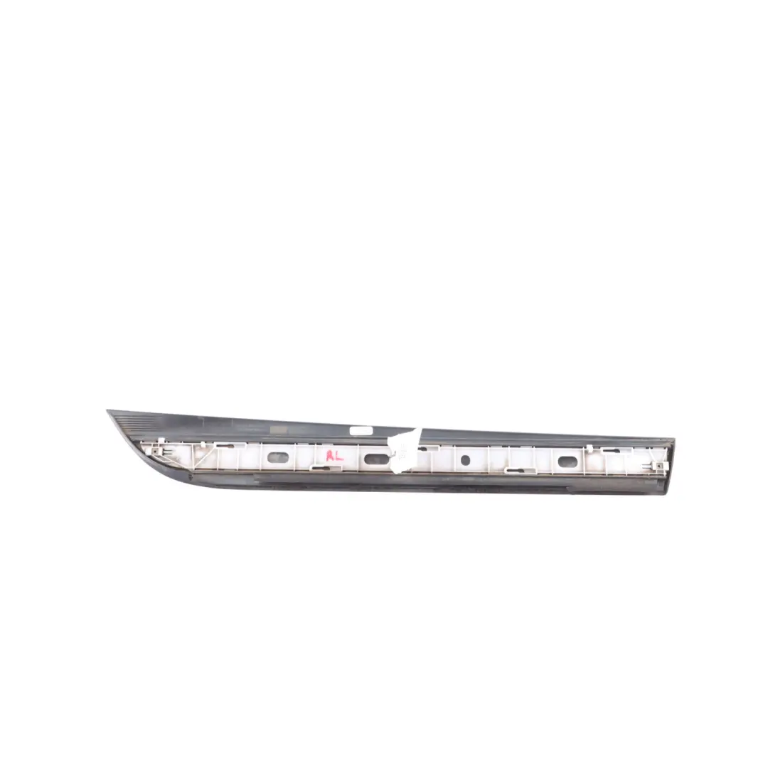 Door Strip Moulding Left N/S Brilliant Black - Y9B to Audi A6 C6 Rear with Part number 4F0853969L Audi A6 C6 Rear Door Strip Moulding Left N/S Brilliant Black - Y9B - SKU 4F0853969L-BBL - Part number 4F0853969L