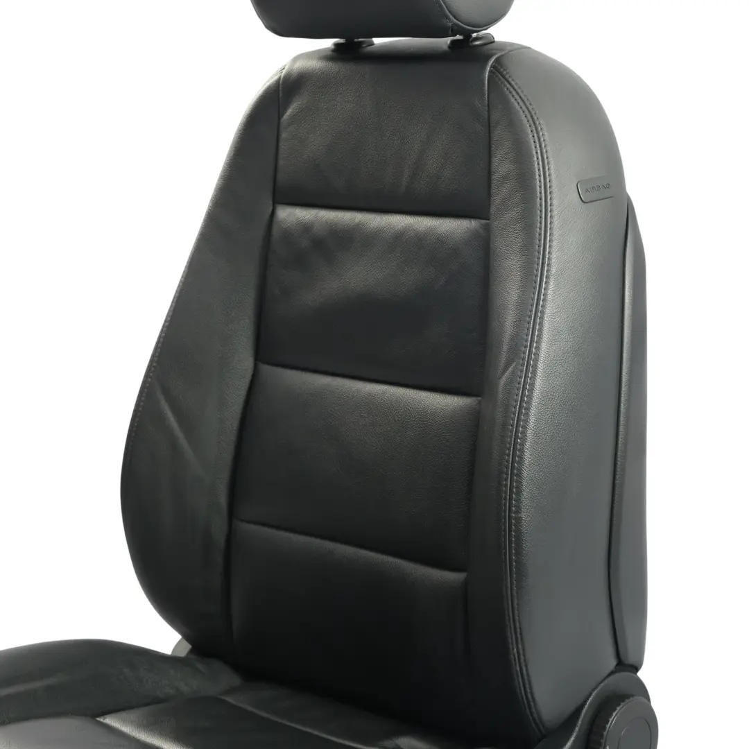Asiento Delantero Interior Cuero Soul Negro Izquierdo para Audi A6 C6 con número de pieza 4F0881805BA Audi A6 C6 Asiento Delantero Interior Cuero Soul Negro Izquierdo - SKU 4F0881805BA-2 - Número de pieza 4F0881805BA