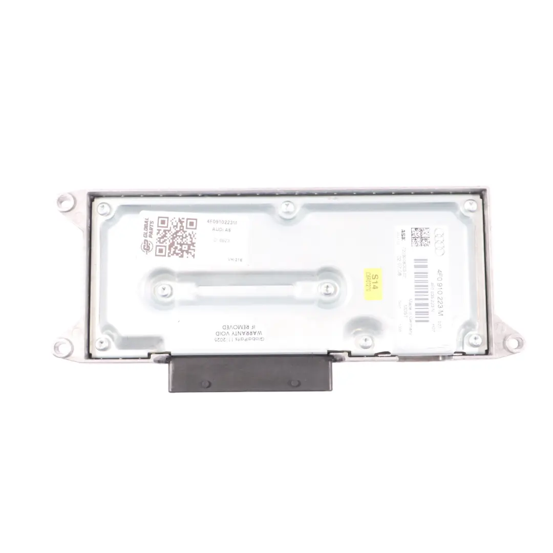 Module De Commande Audio Pour Amplificateur pour Audi A6 C6 à propos du numéro de pièce 4F0910223M Audi A6 C6 Module De Commande Audio Pour Amplificateur - SKU 4F0910223M - Numéro de pièce 4F0910223M