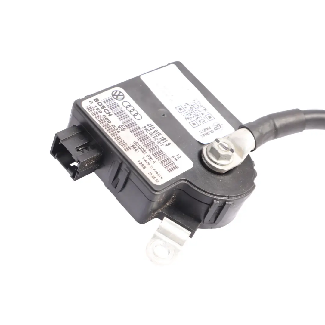 Monitoring Module Control Unit to Audi A6 C6 Battery with Part number 4F0915181B Audi A6 C6 Battery Monitoring Module Control Unit - SKU 4F0915181B - Part number 4F0915181B