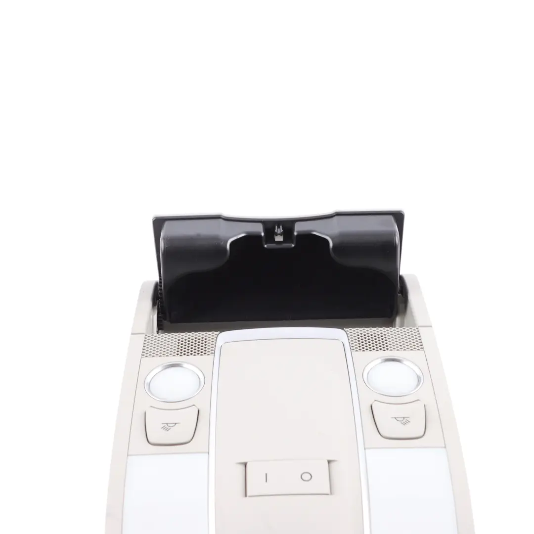 Audi A6 C6 Reading Roof Courtesy Lamp Interior Switch Panel Silver - SKU 4F0947135BQ-1 - Part number 4F0947135BQ