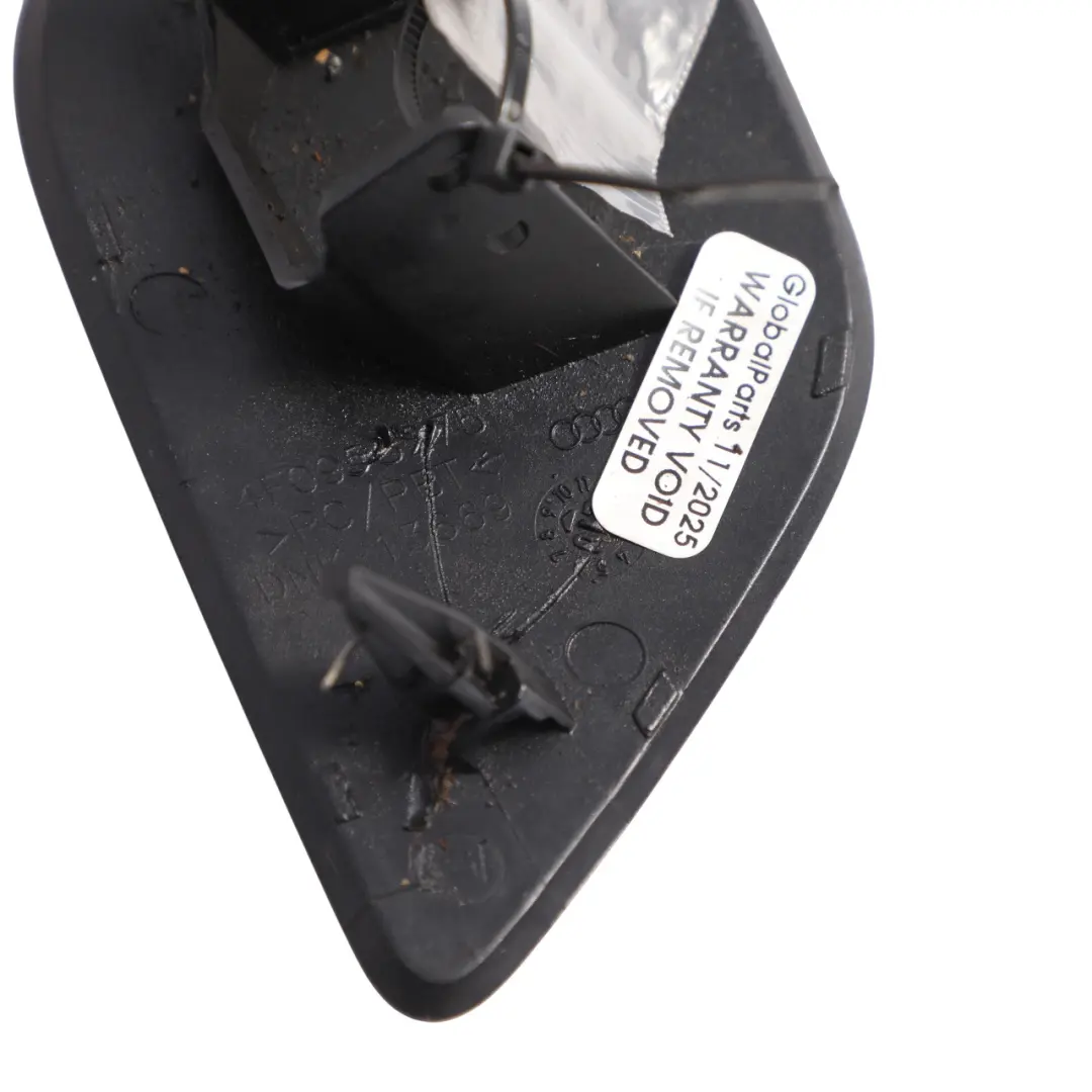 Headlight Washer Nozzle Cover Left N/S Brilliant Black Metallic - Y9B to Audi A6 C6 with Part number 4F0955275 Audi A6 C6 Headlight Washer Nozzle Cover Left N/S Brilliant Black Metallic - Y9B - SKU 4F0955275-BBL - Part number 4F0955275