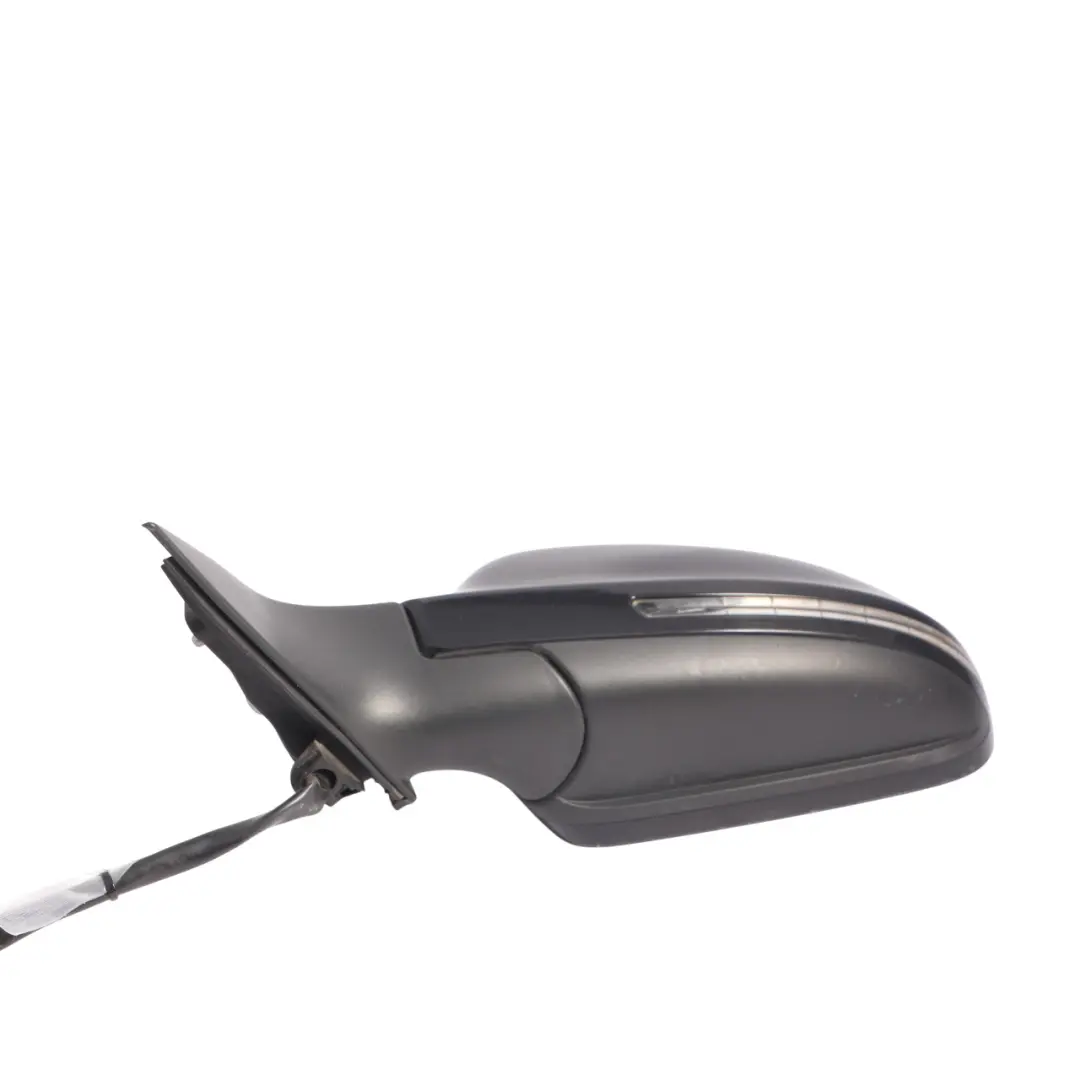 Audi A6 C6 Wing Side View Mirror Front Left N/S Brilliant Black Metallic - Y9B - SKU 4F2857409AG-BBL - Part number 4F2857409AG