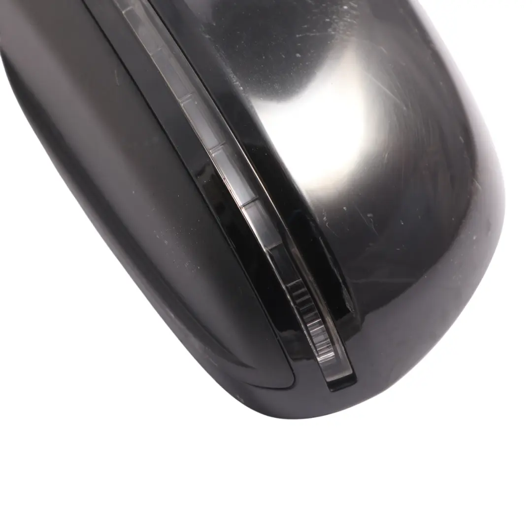 Audi A6 C6 Wing Side View Mirror Front Left N/S Brilliant Black Metallic - Y9B - SKU 4F2857409AG-BBL - Part number 4F2857409AG
