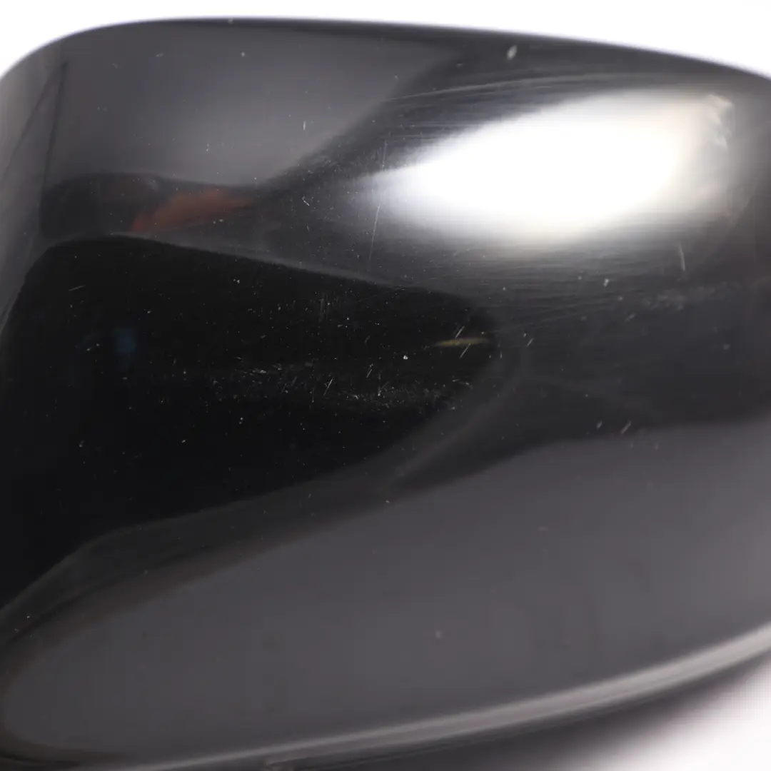 Audi A6 C6 Wing Side View Mirror Front Left N/S Brilliant Black Metallic - Y9B - SKU 4F2857409AG-BBL - Part number 4F2857409AG