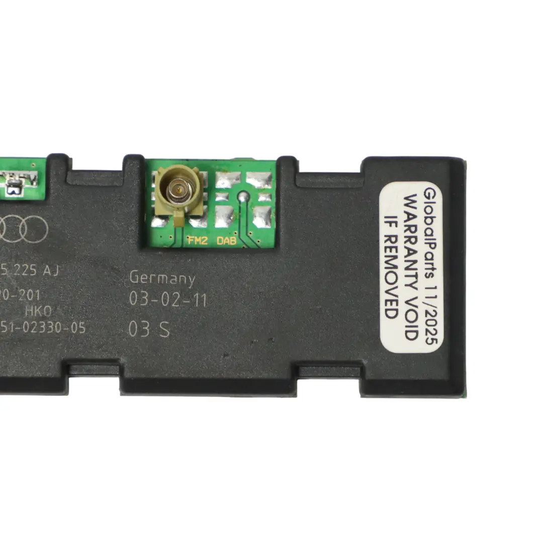 Audi A6 C6 Amplificatore Antenna Destro FM Booster - SKU 4F5035225AJ - Numero di parte 4F5035225AJ