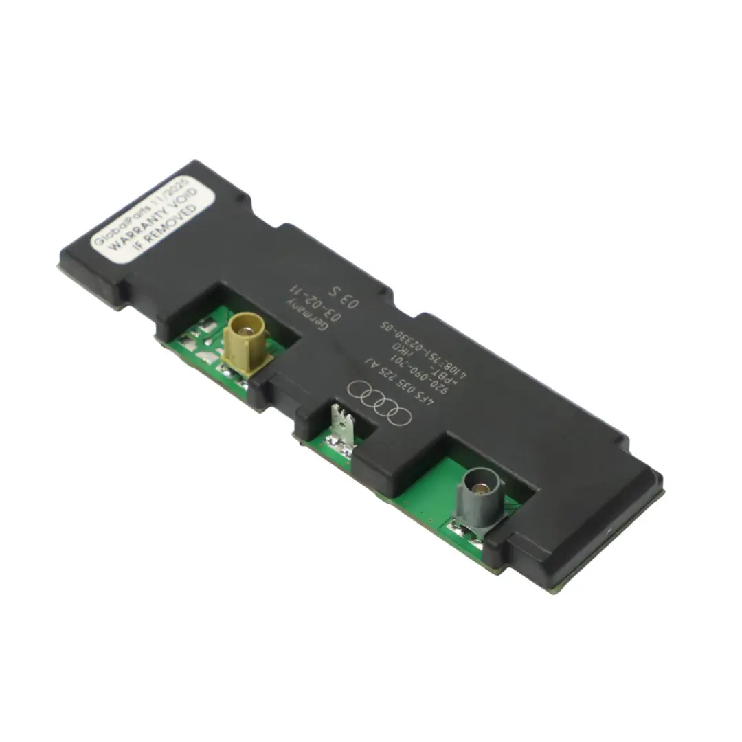 Antena Amplificador Derecho FM Booster para Audi A6 C6 con número de pieza 4F5035225AJ Audi A6 C6 Antena Amplificador Derecho FM Booster - SKU 4F5035225AJ - Número de pieza 4F5035225AJ
