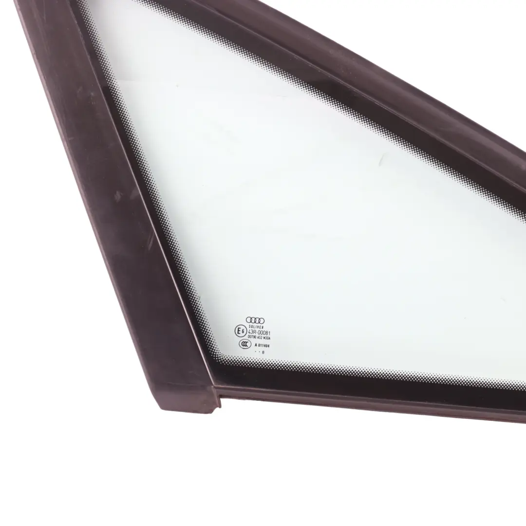 Audi A6 C6 Rear Quarter Triangle Window Glass Left N/S AS2 - SKU 4F5845B299-1 - Part number 4F5845B299