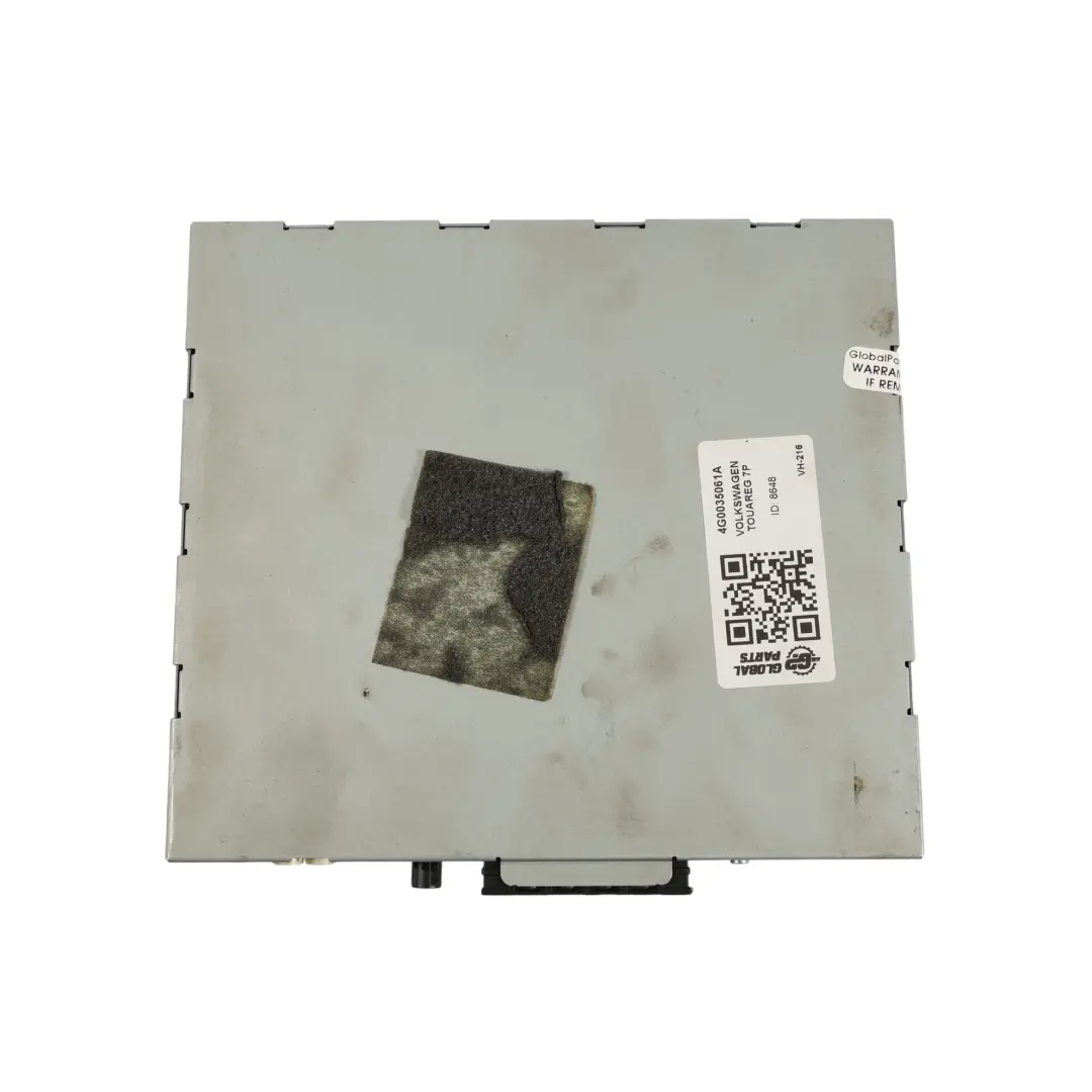 Volkswagen Touareg 7P Multimedia Navigation Radio Control Head Unit - SKU 4G0035061A - Part number 4G0035061A