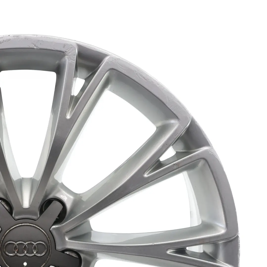 Alu Felge Silber 19" 9J ET:33 Stern Speiche für Audi A7 4G A8 D4 mit Teilenummer 4H0601025BG Audi A7 4G A8 D4 Alu Felge Silber 19" 9J ET:33 Stern Speiche - SKU 4H0601025BG-1 - Teilenummer 4H0601025BG