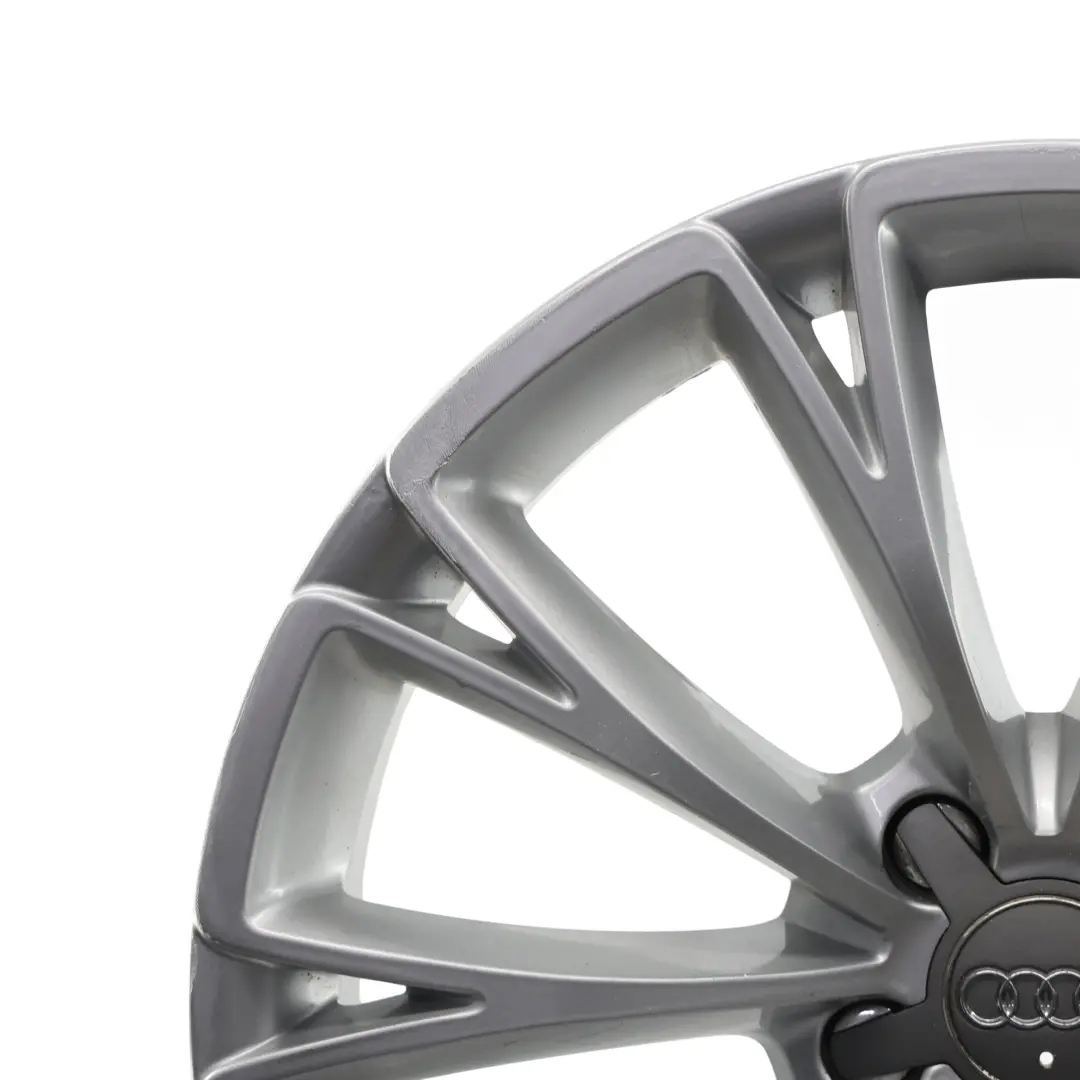 Audi A7 4G A8 D4 Wheel Rim Alloy Silver 19" 9J ET:33 Star Spoke - SKU 4H0601025G-3 - Part number 4H0601025G