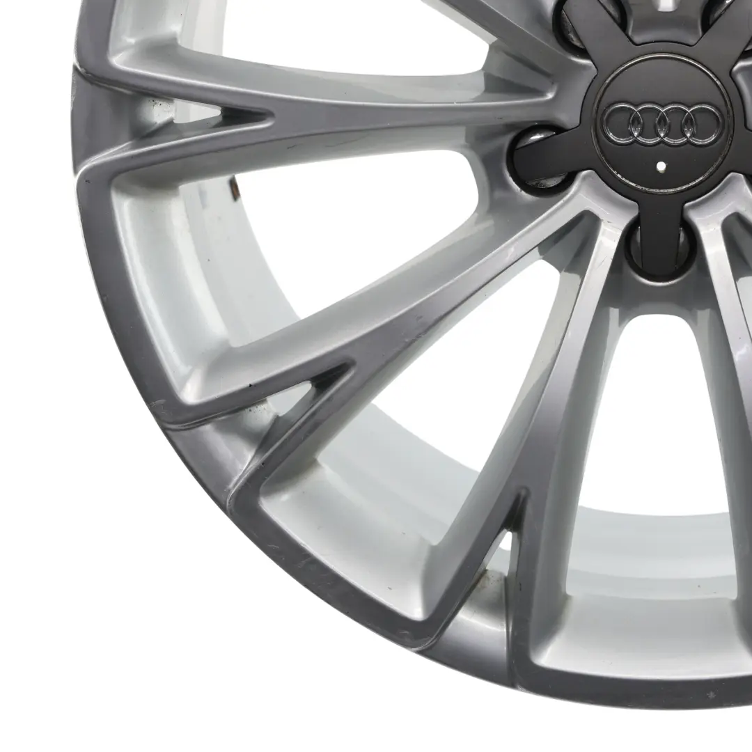 Audi A7 4G A8 D4 Wheel Rim Alloy Silver 19" 9J ET:33 Star Spoke - SKU 4H0601025G-3 - Part number 4H0601025G
