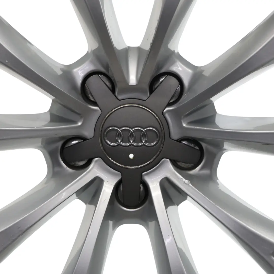 Audi A7 4G A8 D4 Wheel Rim Alloy Silver 19" 9J ET:33 Star Spoke - SKU 4H0601025G-3 - Part number 4H0601025G