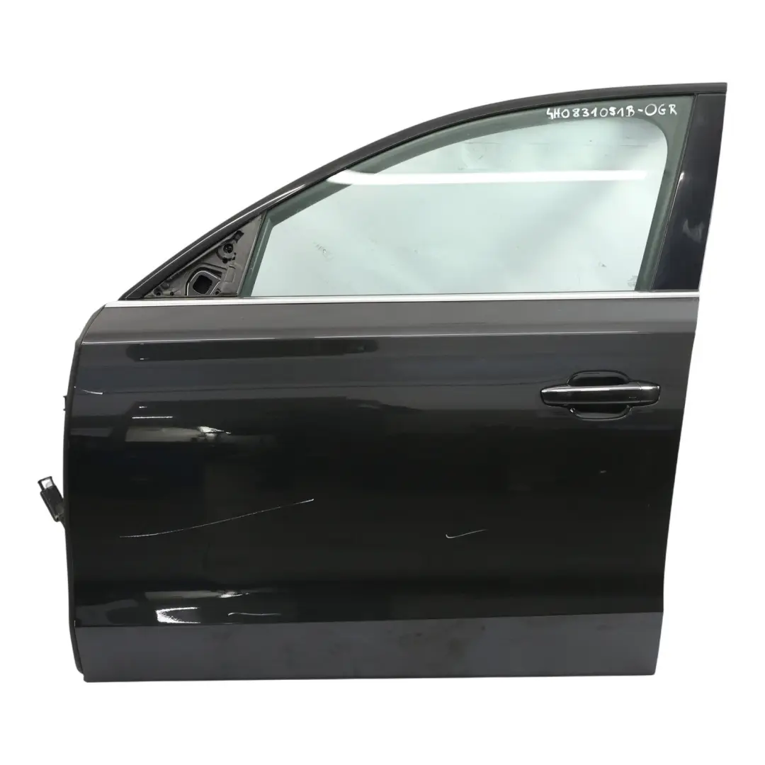 Audi A8 D4 Panneau De Porte Avant Gauche Oolong Grey Metallic Gris - X7U - SKU 4H0831051B-OGR - Numéro de pièce 4H0831051B