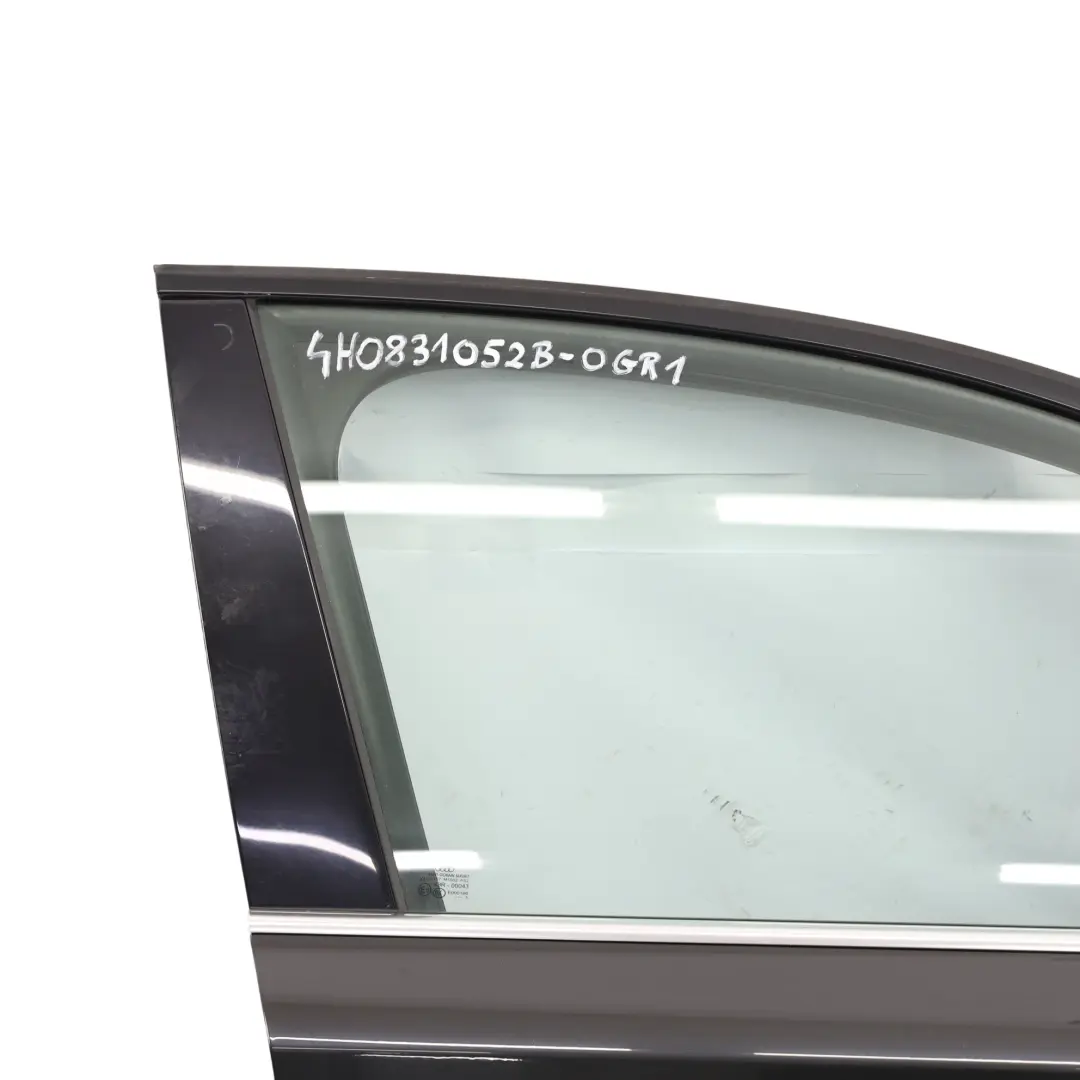 Audi A8 D4 Drzwi Przednie Prawe Oolong Grey Szary Metalik - X7U - SKU 4H0831052B-OGR1 - Numer Części 4H0831052B