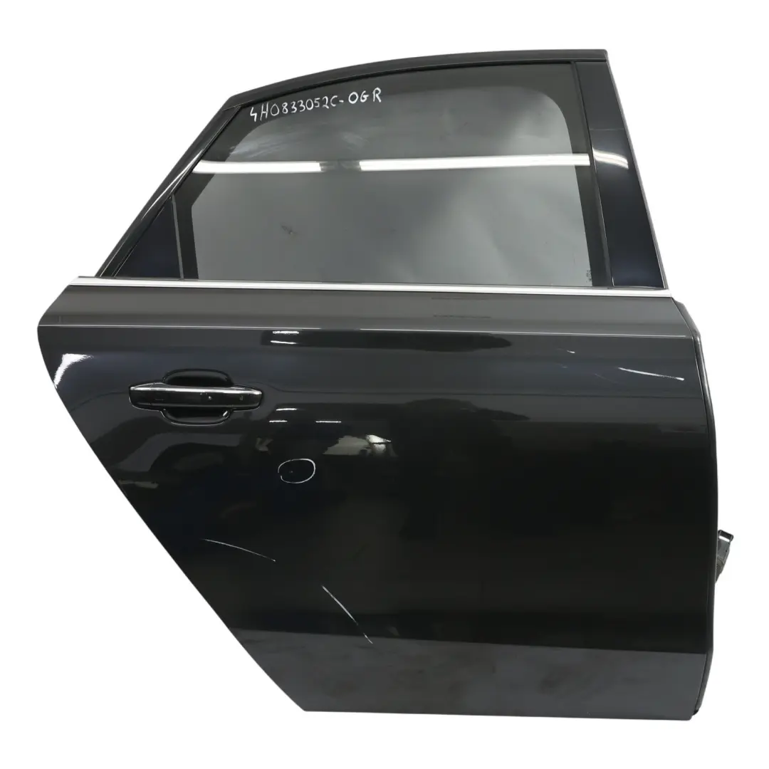 Drzwi Prawe Tylne Oolong Grey Szary Metalik - X7U do Audi A8 D4 o numerze 4H0833052C Audi A8 D4 Drzwi Prawe Tylne Oolong Grey Szary Metalik - X7U - SKU 4H0833052C-OGR - Numer Części 4H0833052C