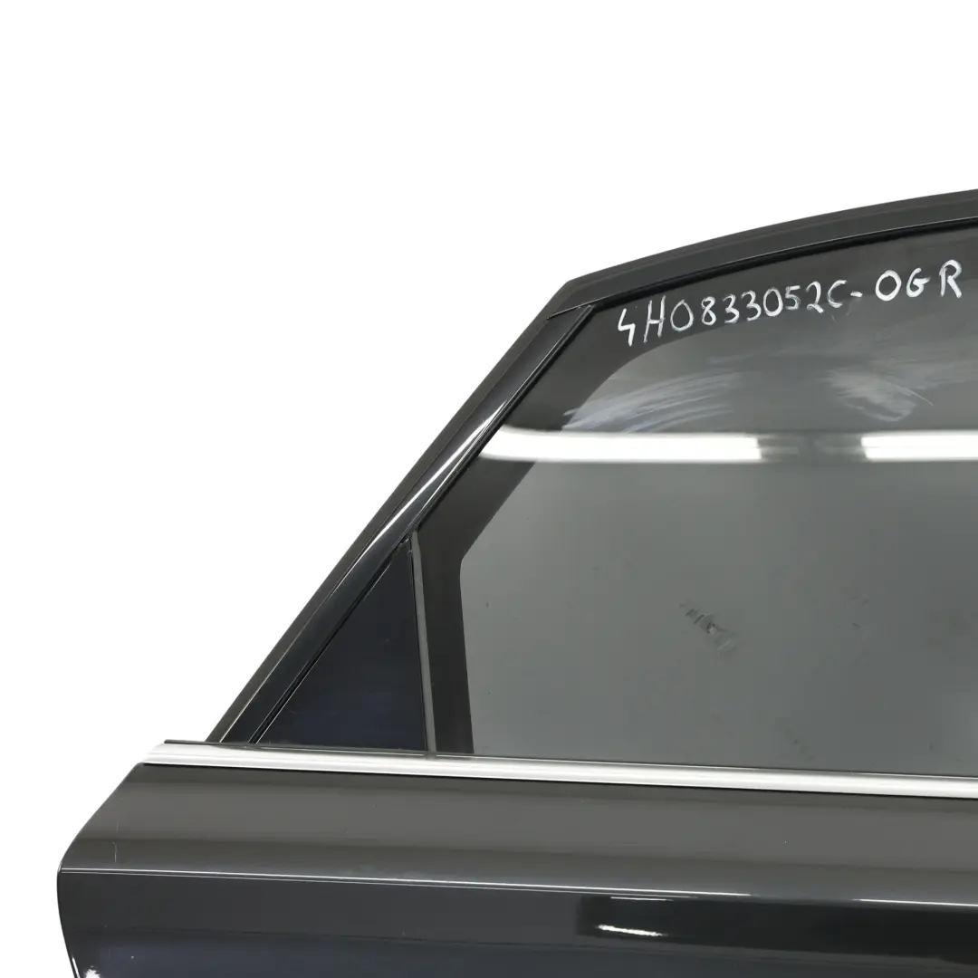 Panneau De Porte Arrière Droite Oolong Grey Gris Métallisé - X7U pour Audi A8 D4 à propos du numéro de pièce 4H0833052C Audi A8 D4 Panneau De Porte Arrière Droite Oolong Grey Gris Métallisé - X7U - SKU 4H0833052C-OGR - Numéro de pièce 4H0833052C