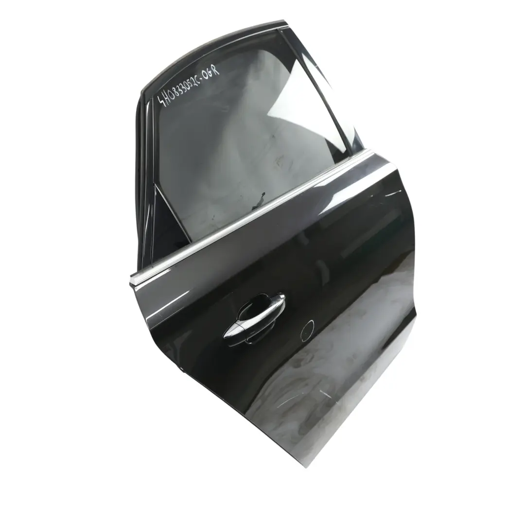 Audi A8 D4 Rear Door Right O/S Covering Panel Oolong Grey Metallic - X7U - SKU 4H0833052C-OGR - Part number 4H0833052C