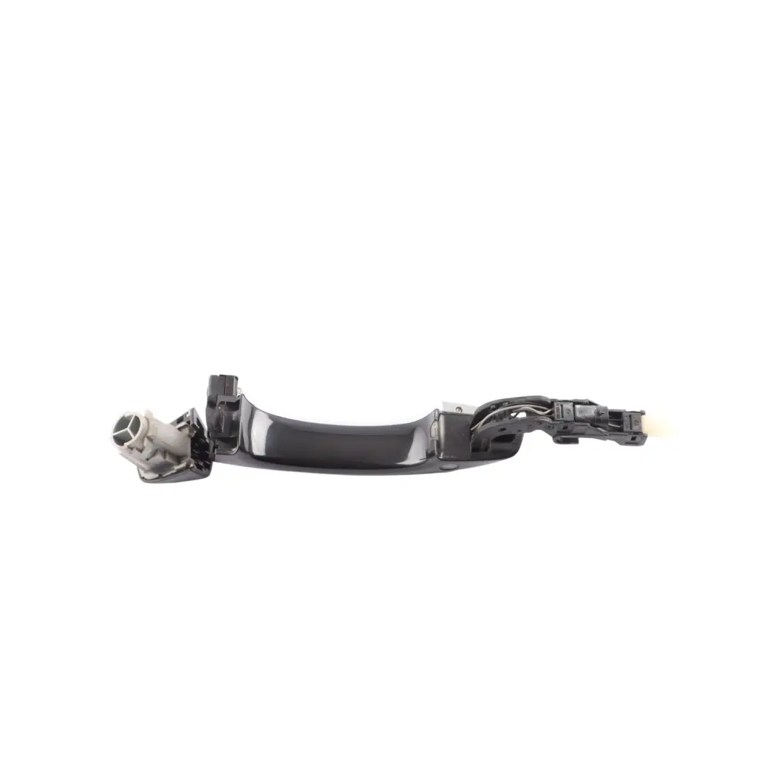 Audi A6 C7 A8 D4 Rear Exterior Door Grab Handle Left N/S Phantom Black - Z9Y - SKU 4H0837205B-PHB - Part number 4H0837205B