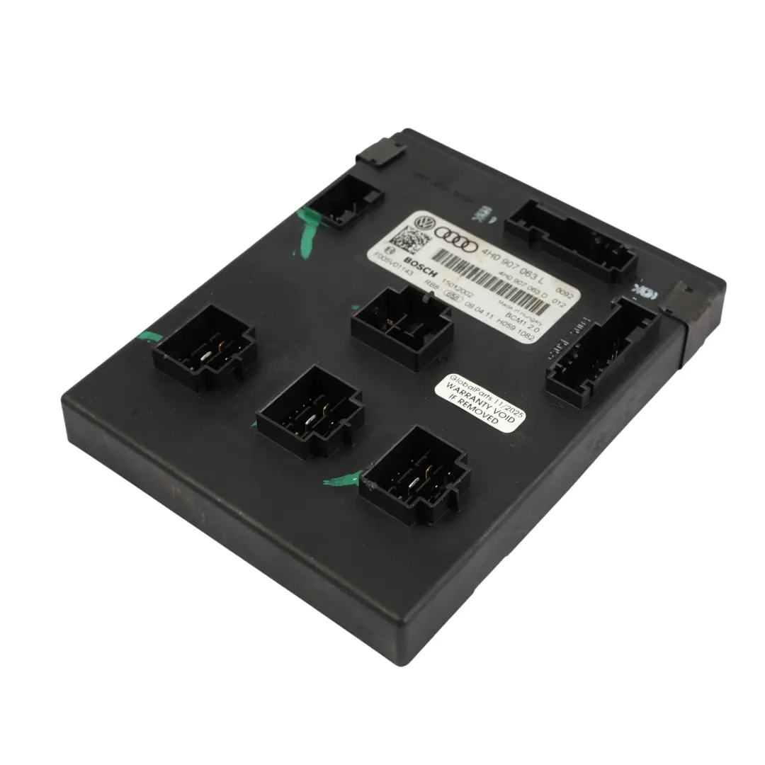 VW Volkswagen Touareg 7P Moduł Sterownik Komfortu BCM ECU - SKU 4H0907063L - Numer Części 4H0907063L