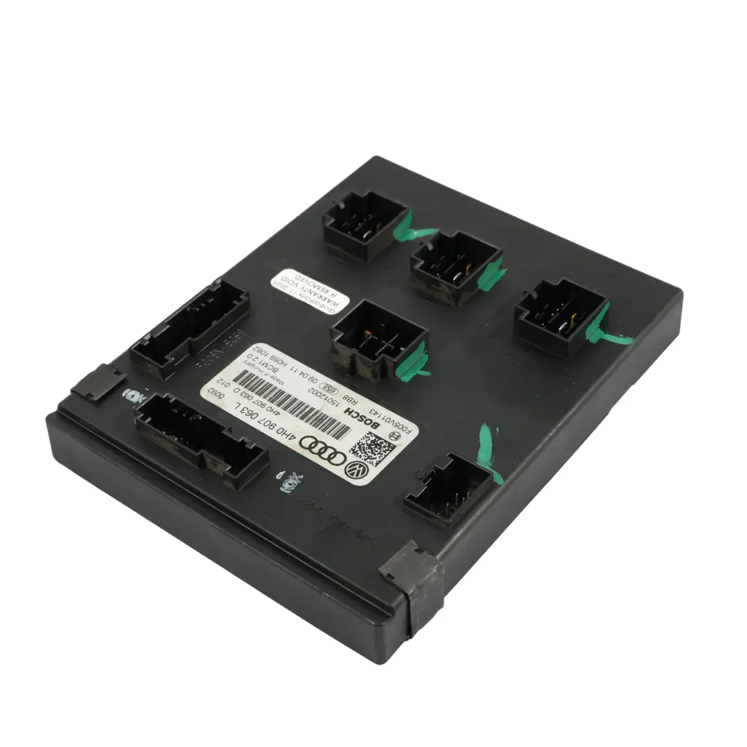 7P Module Commande Central Carrosserie Confort BCM ECU pour VW Touareg à propos du numéro de pièce 4H0907063L VW Touareg 7P Module Commande Central Carrosserie Confort BCM ECU - SKU 4H0907063L - Numéro de pièce 4H0907063L